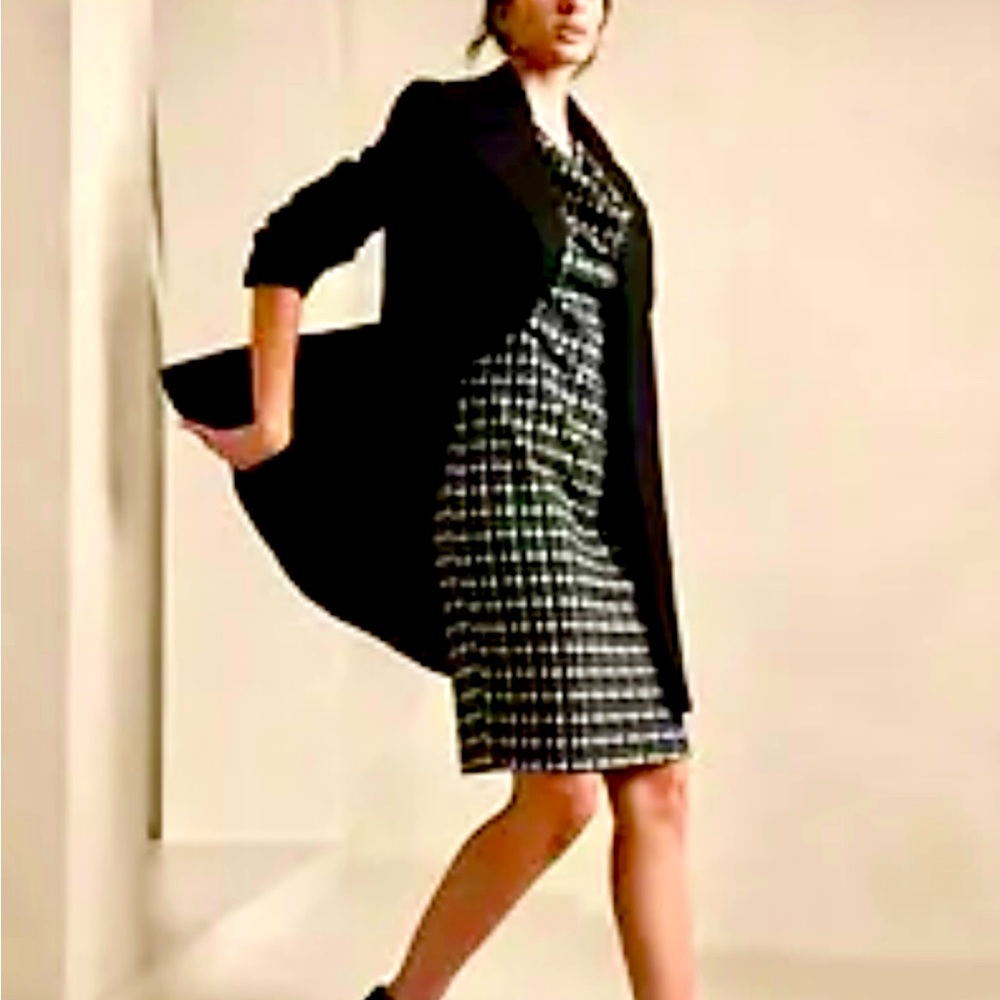 NWT! BANANA REPUBLIC Knee Length Sheath Dress size XS TALL in black